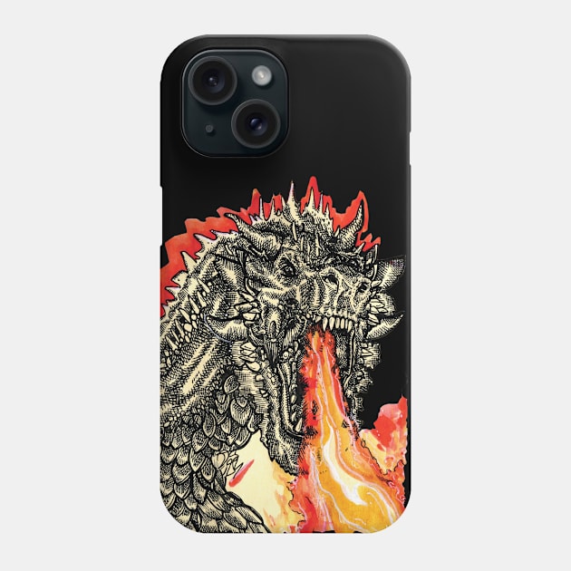 Dragon Fire Phone Case by DStathers