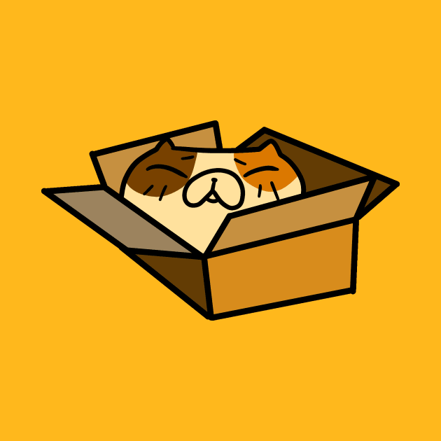 Chubby Calico Tiny Box by saradaboru