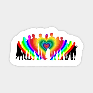 LOVE FOR ALL Design Magnet