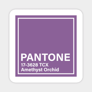 pantone 17-3628 TCX Amethyst Orchid Magnet
