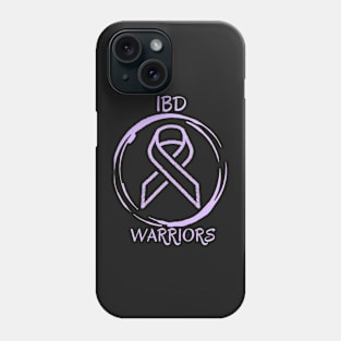 IBD Warriors Awareness Purple and Black Merchandise Phone Case