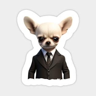 Chihuahua in suit Magnet