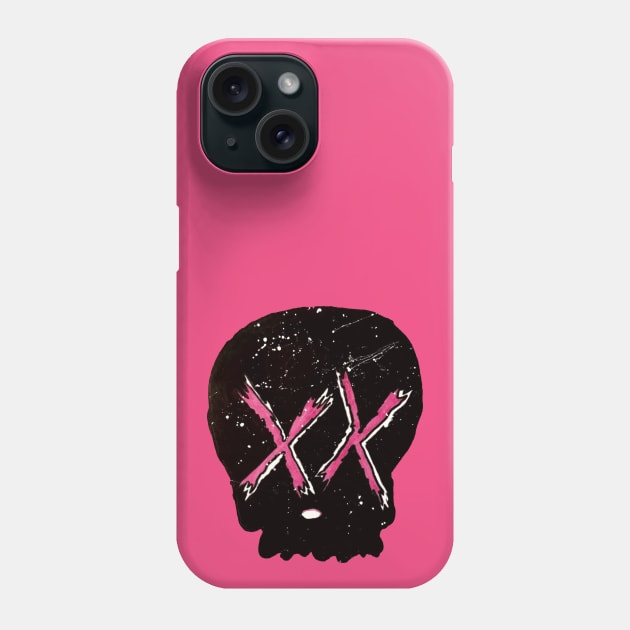 Black Skully Phone Case by Colonel JD McShiteBurger