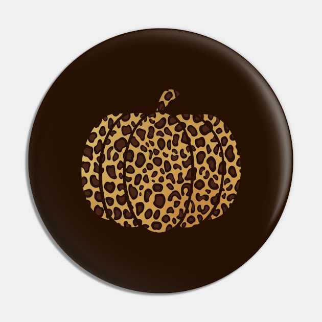 Leopard pumpkin Fall Halloween Pin by halazidan