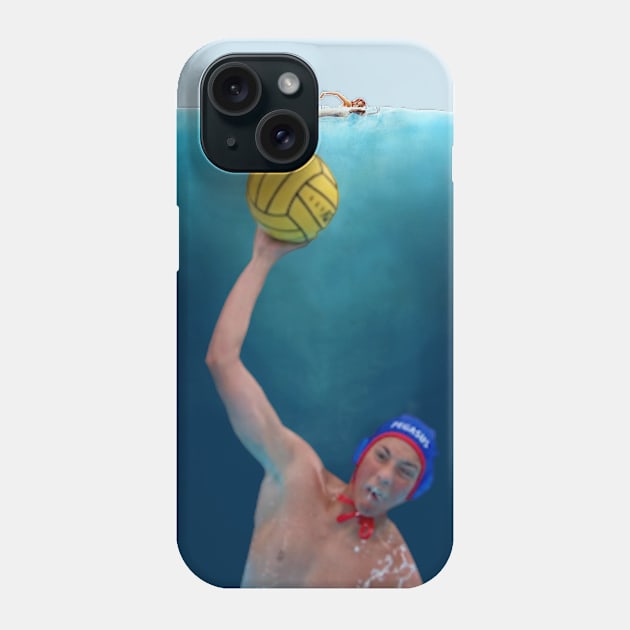 Jerry Swimmer Phone Case by blakebackes210