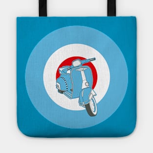 Blue Scooter Tote