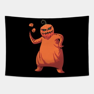 Pumkin Oogie Boogie Halloween Tapestry