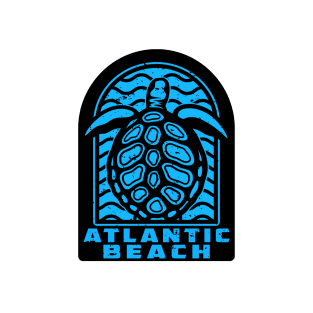Atlantic Beach North Carolina Florida New York Sea Turtle T-Shirt