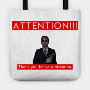 ATTENTION!!! Tote