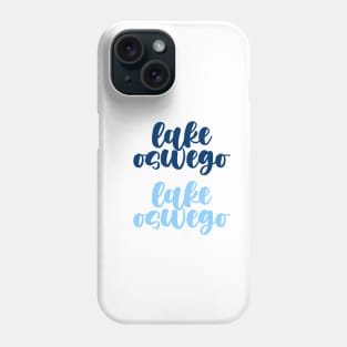 lake oswego duo print Phone Case