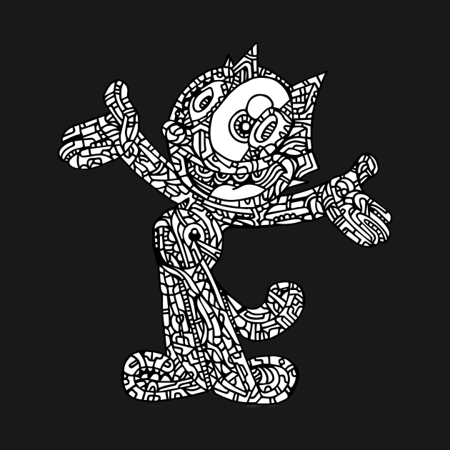 Felix the Cat by JOHNF