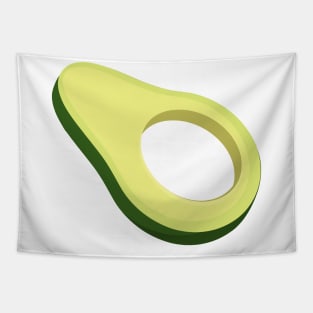 Avocado slice Tapestry