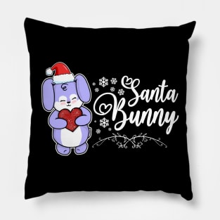 Santa Bunny Pillow