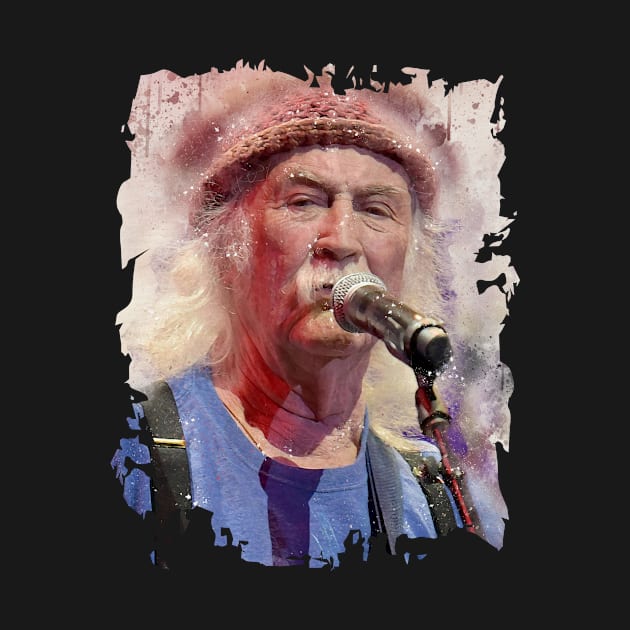 DAVID CROSBY-1 by MufaArtsDesigns