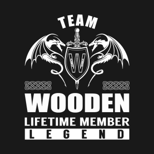 Team WOODEN Lifetime Member Legend T-Shirt