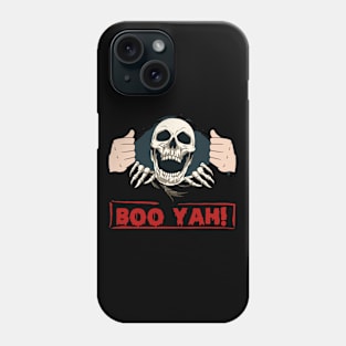 Halloween Costume Scary Skeleton Skull Face Horror Party Phone Case