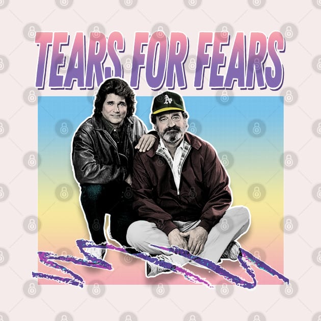 Tears For Fears / 80s Aesthetic Meme Parody Design by DankFutura