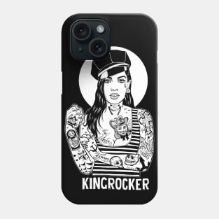 Outlaw Girl with Tattoos Phone Case