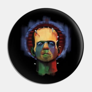 Fearless Frankenstein day Pin