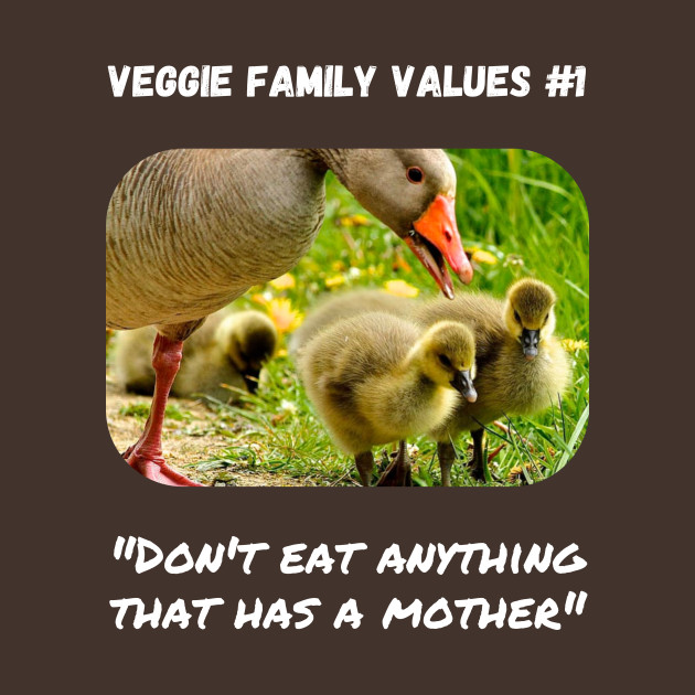 Veggie Family Values #1 (Goose) by BestWildArt