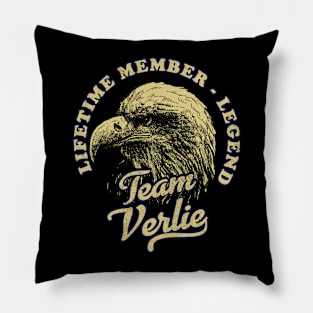 Verlie Name - Lifetime Member Legend - Eagle Pillow