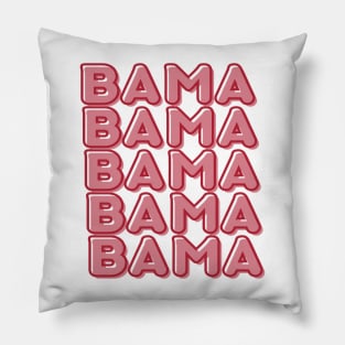 Bama on Repeat Pillow