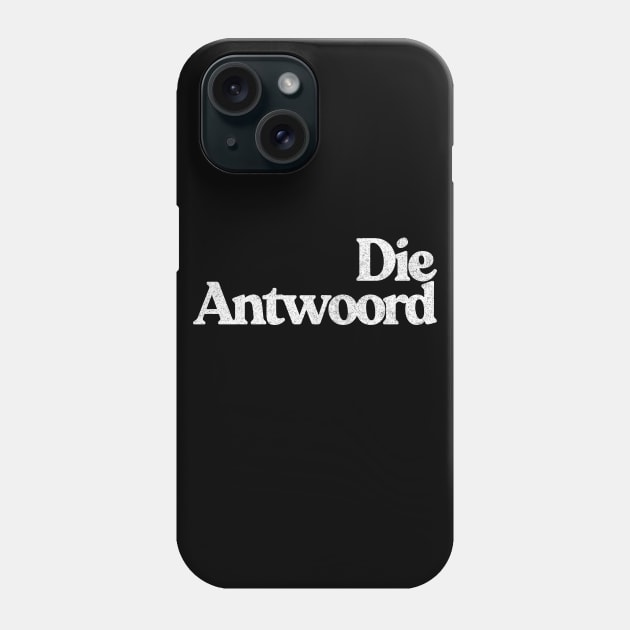 Die Antwoord Darkwave Fan Art Phone Case by DankFutura