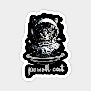 powell cat Magnet