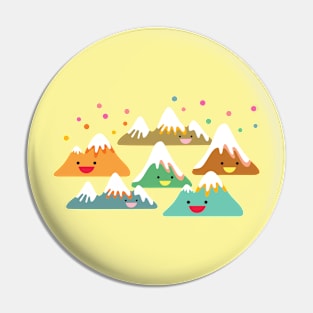 Mountain Friends I Pin