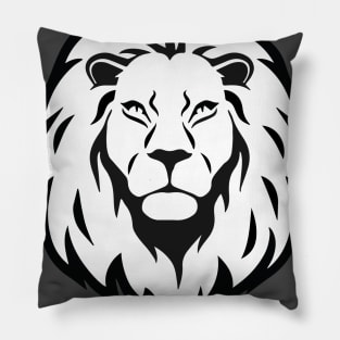 Lion Head tribal. Pillow