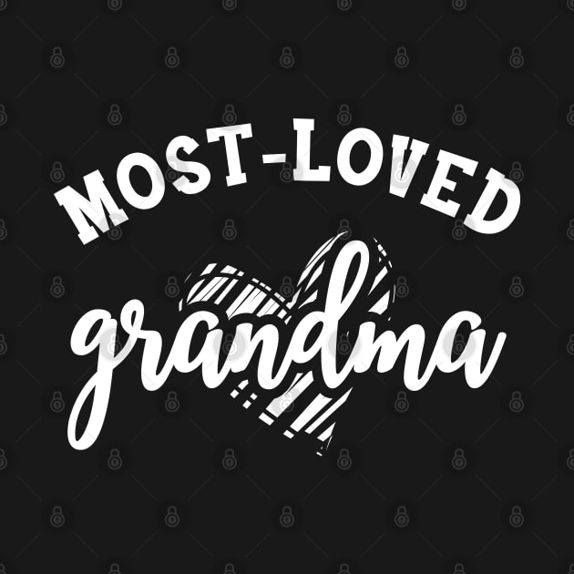 Grandma - Most loved grandma by KC Happy Shop