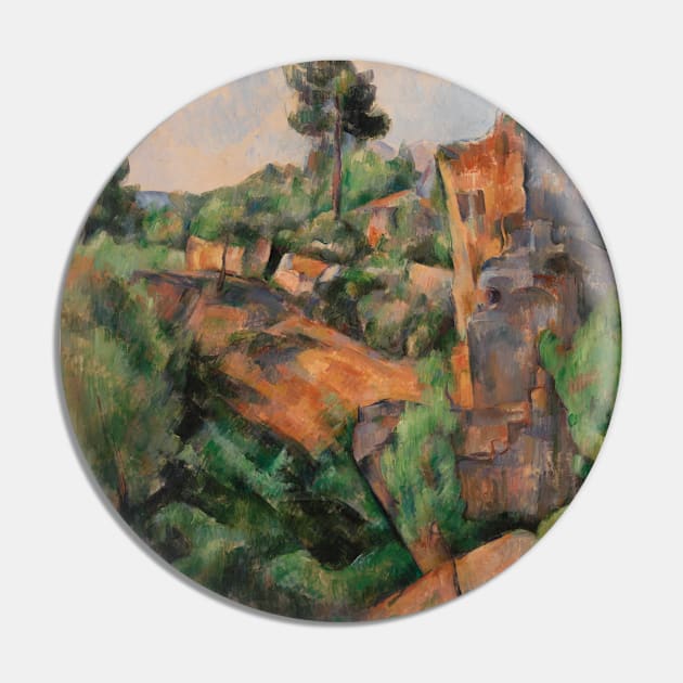 Bibemus Quarry by Paul Cezanne Pin by Classic Art Stall