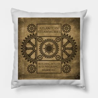 Atlantean Steamworks Pillow