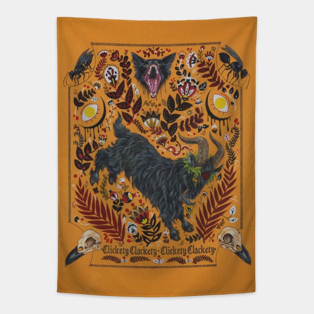 Clickety Clackety! Tapestry by MHeld 