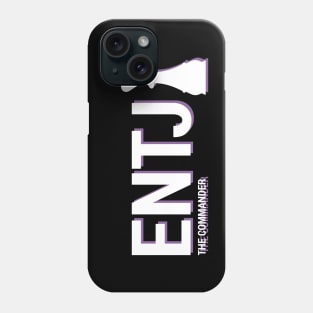 ENTJ The Commander MBTI types 3D Myers Briggs personality gift with icon Phone Case