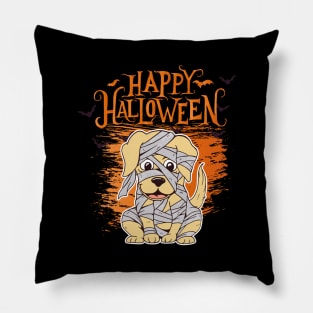 Halloween Happy Halloween Funny Dog Costume Pillow