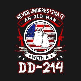 Sarcastic Us Army Veteran dd214 T-Shirt