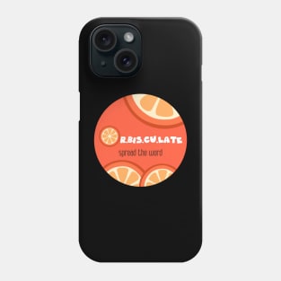 Orbisculate spread the world Phone Case