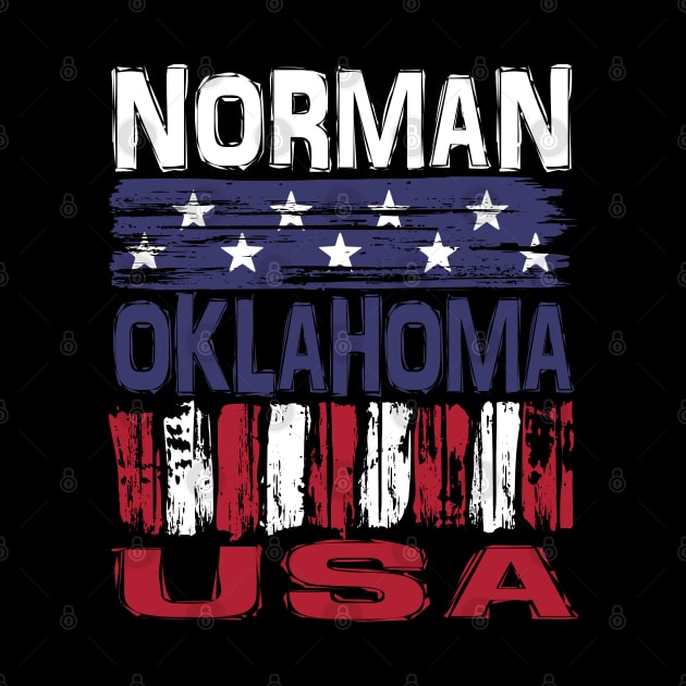 Norman Oklahoma USA T-Shirt by Nerd_art