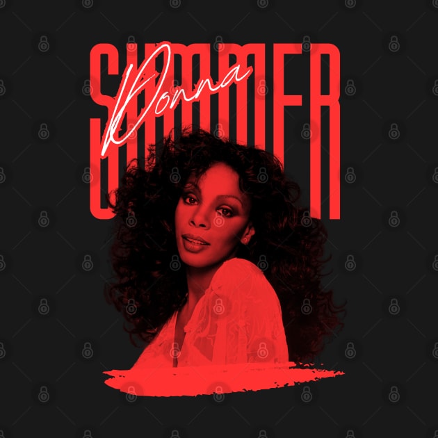 Donna summer///original retro fan art by DetikWaktu