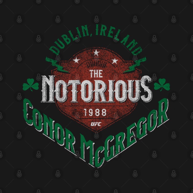 Conor McGregor The Notorious Label by ganisfarhan