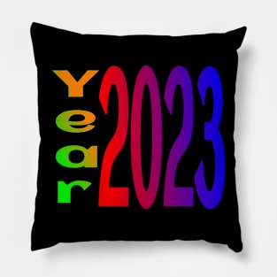 year 2023 Pillow