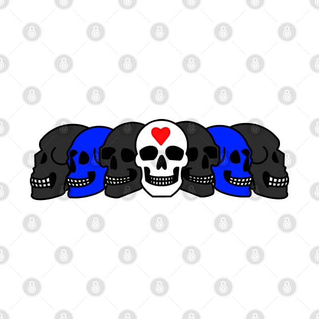 Pride Skulls Leather by FilthyAnimals