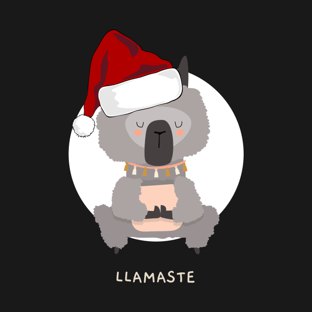 Fa la la llamaste llama funny christmas llama design by the christmas shop