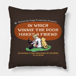 In Which Winnie the Pooh Makes a Friend Pillow