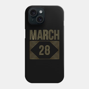 March 28 Phone Case