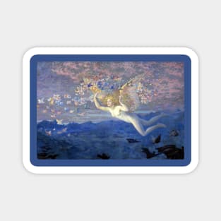 Wings of the Morning - Edward Robert Hughes Magnet