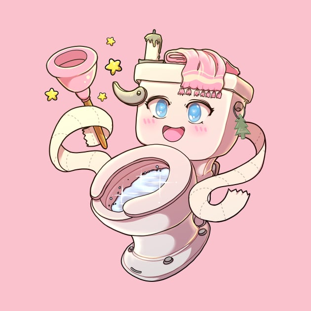 Toilet-chan by mogstomp