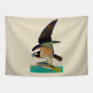 John J. Audubons Fishing eagle Tapestry