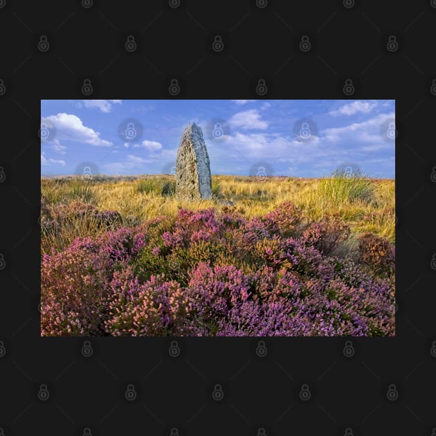 Millennium Stone, Danby High Moor, North York Moors by MartynUK